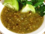 TOMATILLO AND GREEN CHILE SALSA